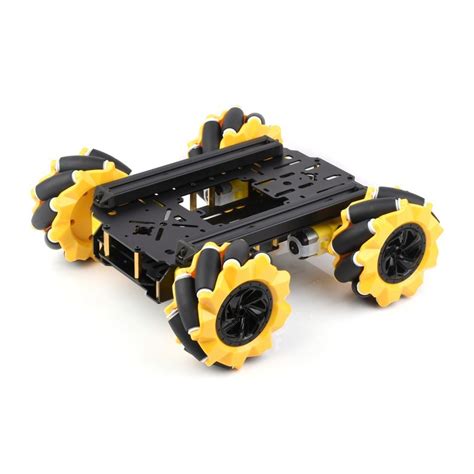 Robot Chassis MP Four Wheel Robot Chassis With Mecanum Wheels