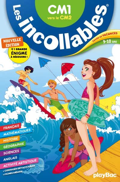 Les Incollables Cahier De Vacances Du Cm Au Cm Incollables