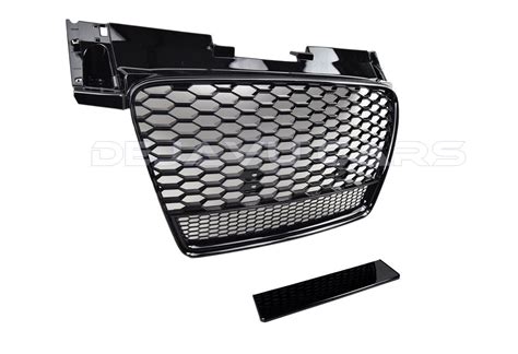 TT RS QUATTRO Look Front Grill Black Edition For Audi TT 8J Dejavu