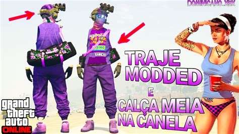 Gta V Online Traje Modded Feito Na Sess O P Blica Super F Cil