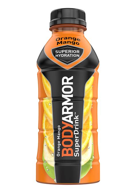 Count Bodyarmor Sports Drink Orange Mango Fl Oz Walmart