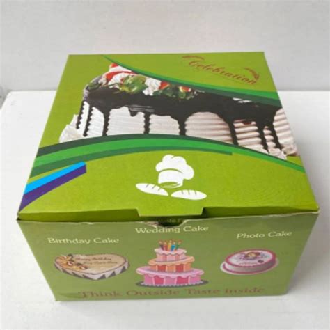 Corrugated Paper Printed Cake Packaging Box Gram At Rs Piece