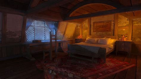 Medieval Bedroom Concept Art