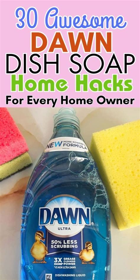 Ways To Use Dawn Dish Soap In Smart Households In Dawn Dish