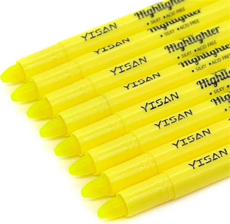 Yisan Bibel Textmarker Gelb Bibel Marker Stifte Gel Highlighter