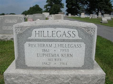 Rev Hiram J Hillegass 1861 1953 Find A Grave Memorial