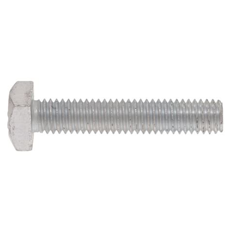 Hillman 3 8 In X 1 In Zinc Plated Coarse Thread Hex Bolt 10 Count In