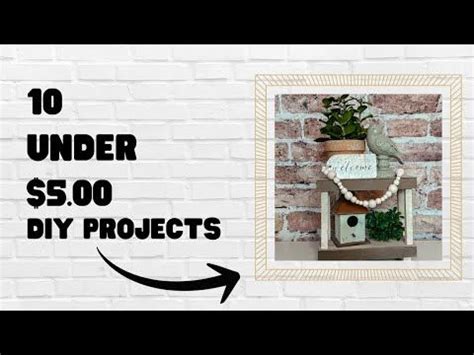 Top Budget Friendly Farmhouse Diys From Youtube In Diy