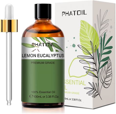 Lemon Eucalyptus 3 38fl Oz Essential Oil Phatoil Pure