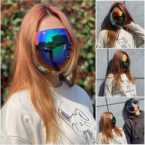 These Giant Full Face Sunglasses Hide Your Face And Act As A Face