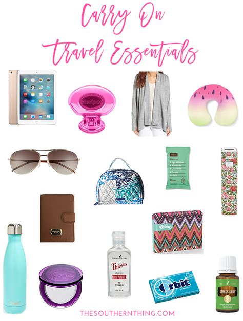 Carry On Travel Essentials • Must Have Carry On Items For Flying