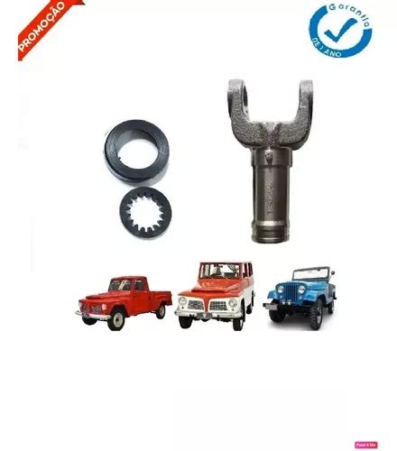 Luva Cardan Jeep Willys F Rural Aero F Parcelamento Sem