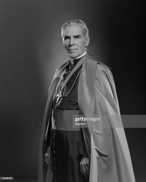 A Portrait Of The Famous Catholic Archbishop Fulton J Sheen New