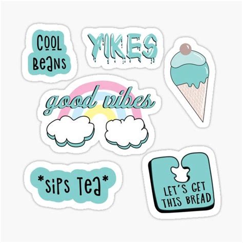 The Goods Shop Redbubble Print Stickers Cute Stickers Aesthetic