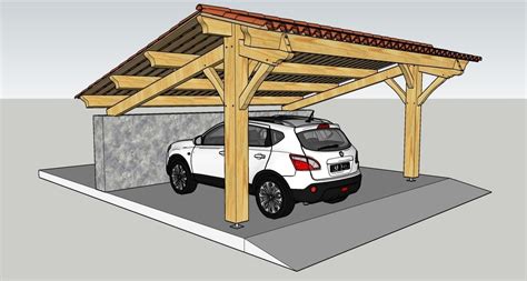 Plan Carport Double Par SylvainDealet Sur L Air Du Bois