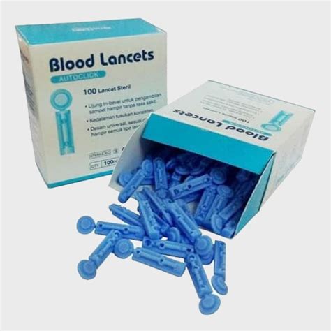 Jual Blood Lancet Jarum 28G OneMed Shopee Indonesia