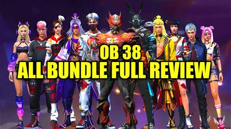 Ob Update All Bundles In Free Fire Upcoming Bundle In Free