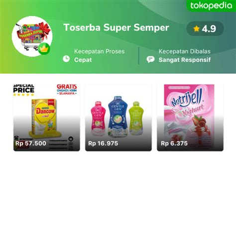 Toko Toserba Super Semper Online Produk Lengkap And Harga Terbaik