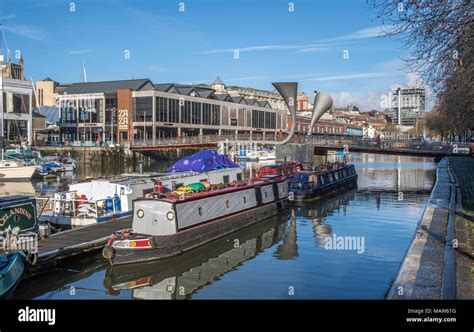 Bristol Floating Harbour West Of England Uk Stock Photo Alamy