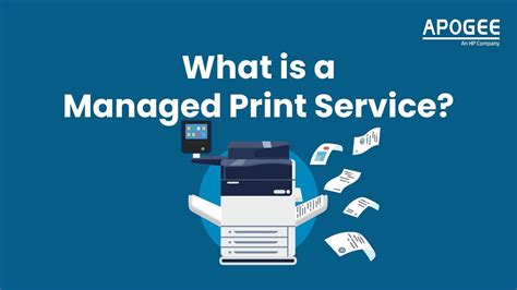 What Is A Managed Print Service Youtube