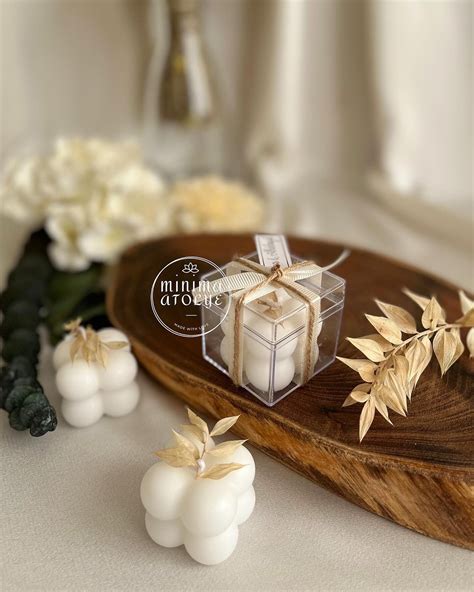 Candle Wedding Favors Guest Rustic Wedding Favors Etsy