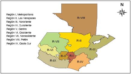 ¿Cuáles son las regiones de Guatemala? - Guatemala mi país