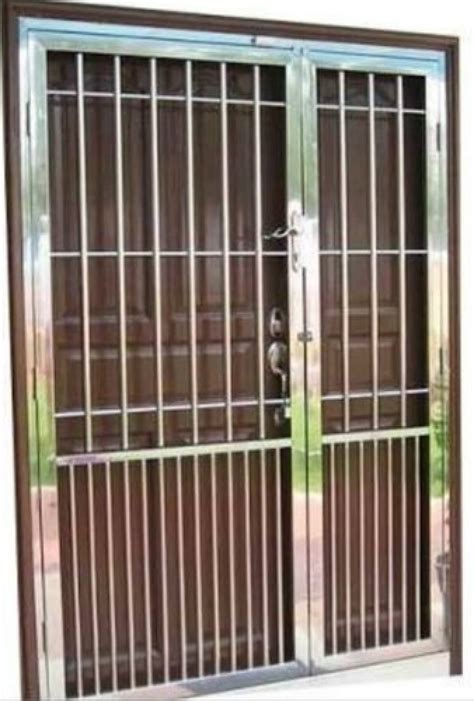 Polished Stainless Steel Grill Door For Home At Rs 1000 Square Feet In