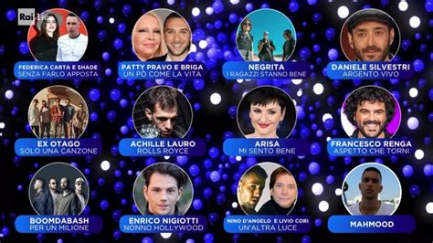 Sanremo 2019 I Nomi Dei 24 Cantanti In Gara Al Festival Tv Sorrisi E