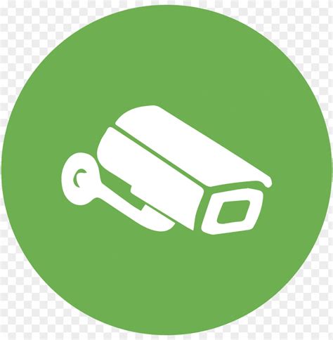 Security Camera Icon Surveillance Camera Icon White Png Free Png