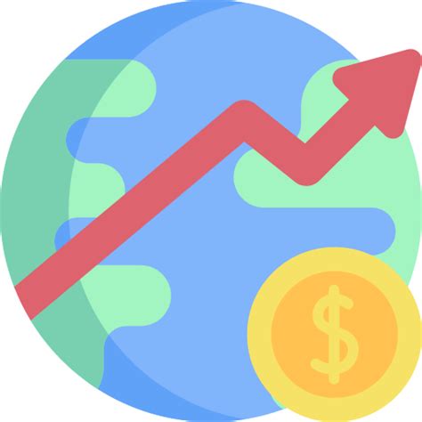 Global Economy Detailed Flat Circular Flat Icon