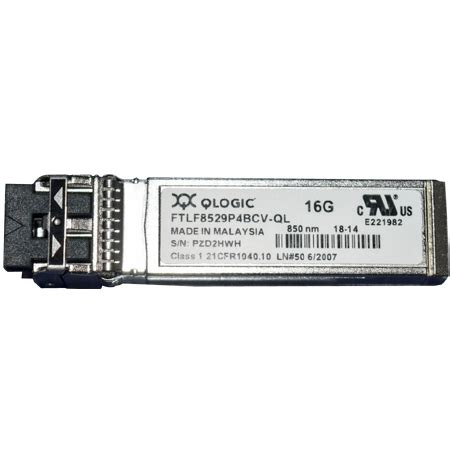 Qlogic FTLF8529P4BCV QL 16gb SFP 850nm Transceiver Module Ref