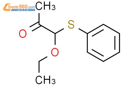 76887 00 8 2 Propanone 1 ethoxy 1 phenylthio 化学式结构式分子式mol 960化工网