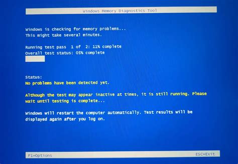 Как использовать инструмент диагностики памяти Windows