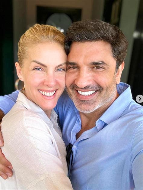 Assumidos Ana Hickmann E Edu Guedes Posam Juntos Pela Primeira Vez