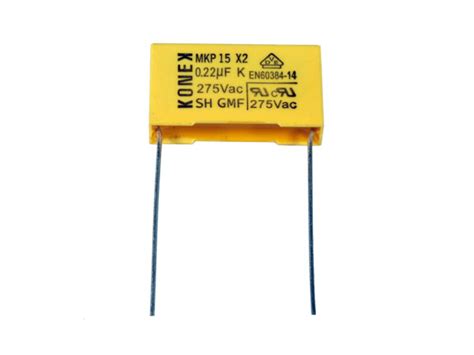 Mkp Capacitor Encapsulated Nf Vac Mm Raster