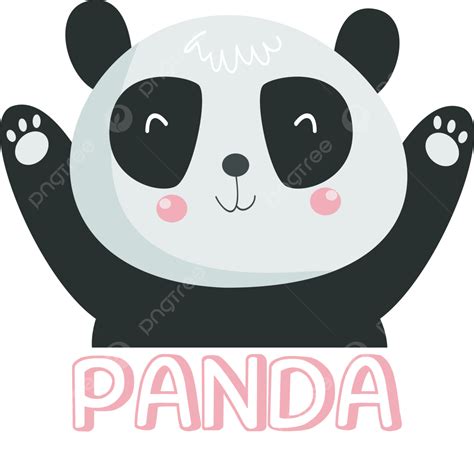 Cute Panda Logo PNG, Vector, PSD, and Clipart With Transparent ...