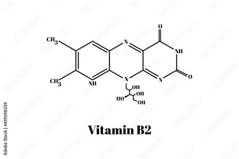 Riboflavin Structure