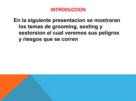 Sexting Sextorsión Grooming Santiago Martinez 8b Ppt