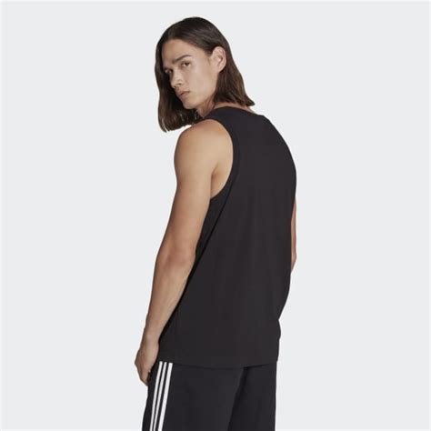 Adidas Adicolor Classics Trefoil Tank Top Black Adidas Uk