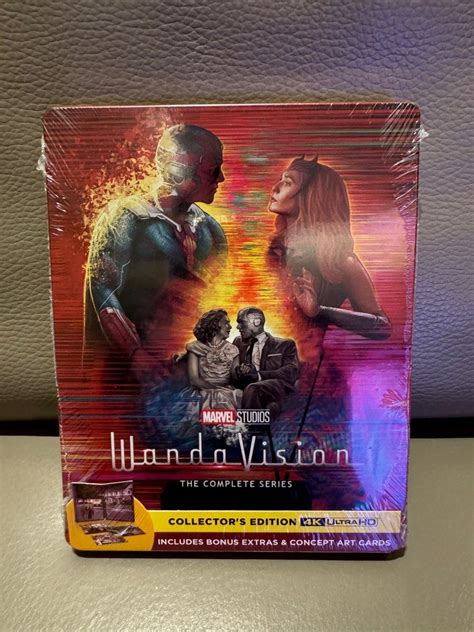 Brand New Sealed Wandavision Complete Season One Collector S Edition 4k Uhd Steelbook Hobbies