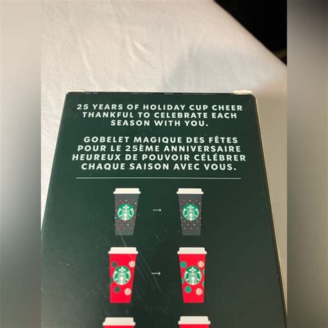 Starbucks Dining Starbucks Color Changing Reusable Hot Cups Limited Edition New Holiday