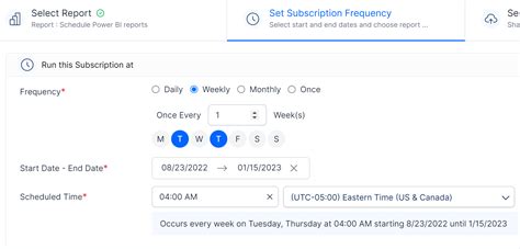 Scheduling Power Bi Reports With Inforiver A Step By Step Tutorial