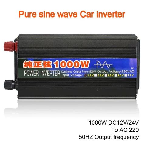 Jual Inverter Pure Sine Wave Dc V V To Ac V W Solar