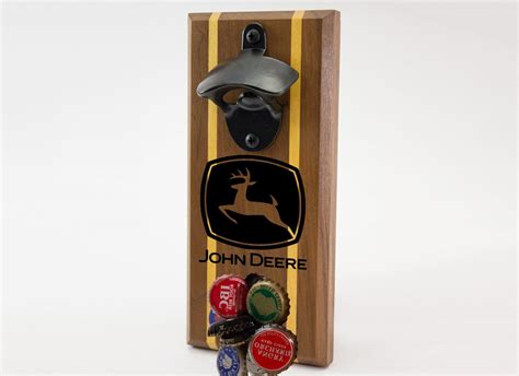 John Deere Magnetic Bottle Opener Rockford Woodcrafts