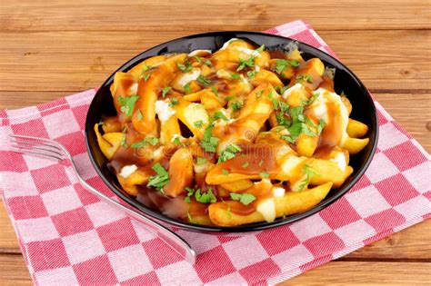 Traditional Canadian Poutine Meal Stock Image - Image of dish, fries ...