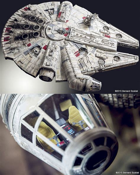 Unbelievably Accurate Paper Model Of The Millennium Falcon — Geektyrant