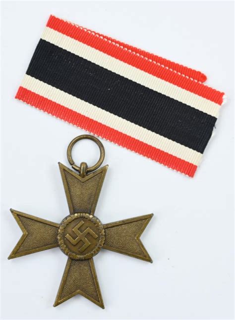 Worldwarcollectibles German War Merit Cross Nd Class Without Swords