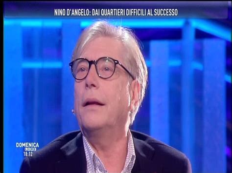 Nino D Angelo Nu Jeans E Na Maglietta La Depressione La Moglie E I