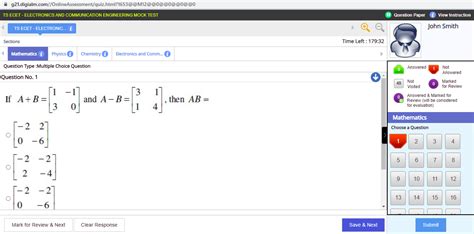 Ts Ecet Mock Test Free Online Practice Paper Here