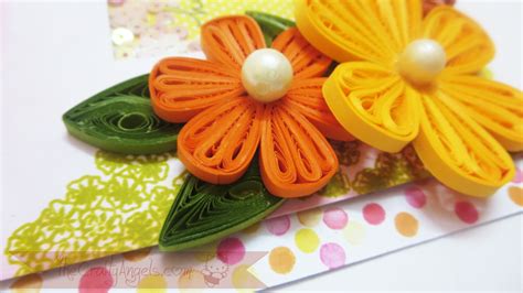 Paper Quilling Flowers Tutorial